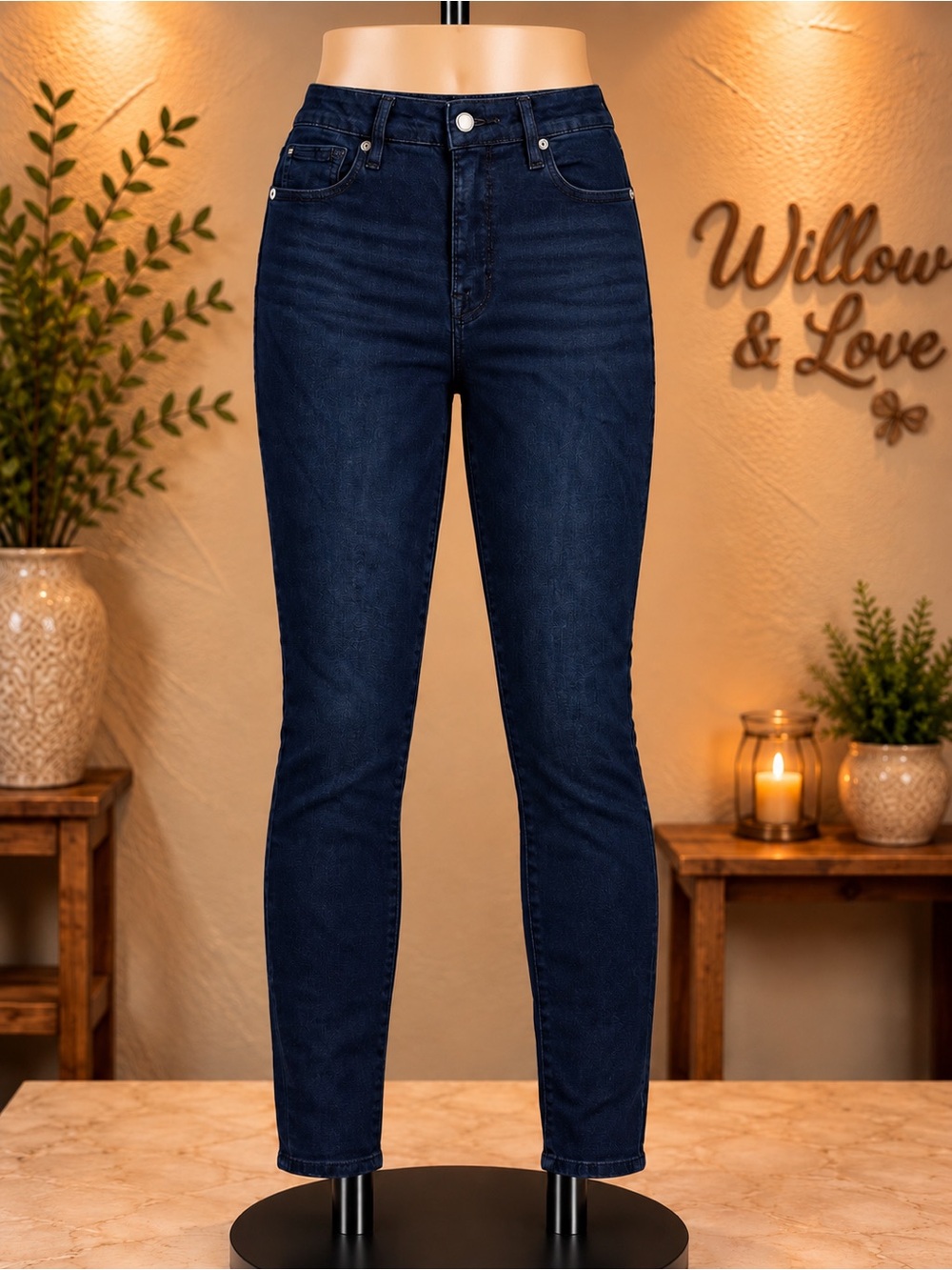 Good American Good Legs Skinny Jeans Blue224 Size 8 NWT